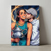 Personalized Anime Character Canvas