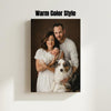 Stuio Style Family Photo Canvas
